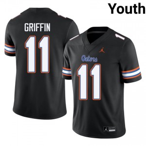 Black Will Griffin #11 Florida Gators Jersey | Youth High School Football Licensed Stitched 27016925